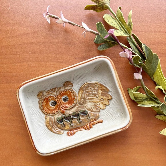 Vintage Takahashi Made in Japan Owl Dish - Picture 1 of 6